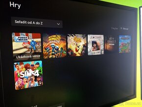 Xbox One S 4k- 7 Her, 1 ovladač, Výborný stav - 9