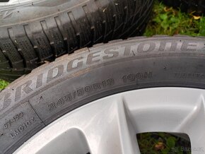 Zimní sada BMW X3 X4 r18 5x120 Bridgestone 245/50/18 - 9