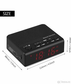 Bluetooth alarm rádio - 9