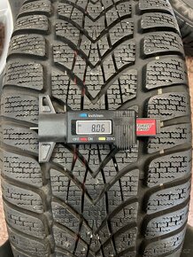 Originál Volkswagen ALU kola 5x112 r16 zimní pneu 8mm - 9