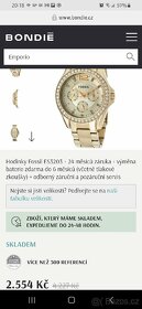 Damske hodinky FOSSIL es 3203 - 9