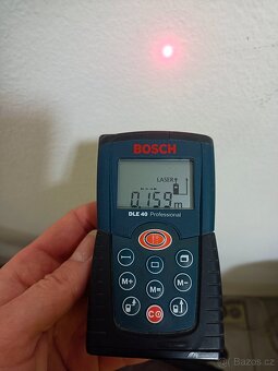 Laserový dálkoměr Bosch DLE 40 Professional, pouzdro - 9