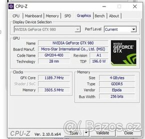 Herní počítač Intel core i5-6500 @ 3.20Hz Geforce 980RTX - 9