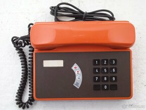 Retro telefon Tesla Es3620 - 1987 ČSSR - 9
