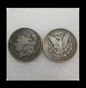 USA SADA MINCÍ 13 KUSŮ MORGAN DOLLAR 1878 - 1893 CC - 9