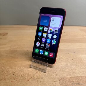 iPhone SE 2020 128GB, Red, 100%kondice baterie(rok záruka) - 9