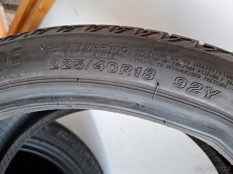 Prodám letní pneu 225/40/18 Michelin a Bridgestone - 9