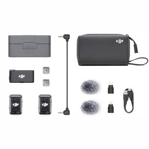 DJI Mic 2 (2 TX + 1 RX + Charging Case) - sada mikrofonů - 9