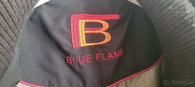 Dámská černá bunda/kabát Blue Flame vel. 40 - 9