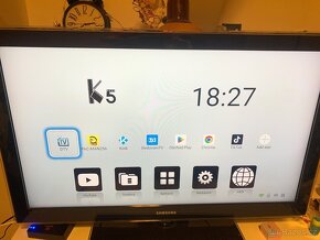 android tv box Mecool K5 + TV Samsung - 9