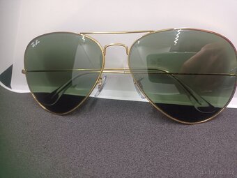 Sluneční brýle Ray Ban G-15 green, pouzdro, krabička,zánovní - 9