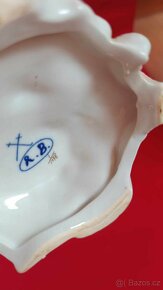 Párové porcelánové svícny - 9