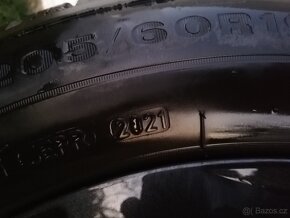 alu Škoda Octavia IV, zimní 205/60/16 Dunlop 7,5-8mm - 9