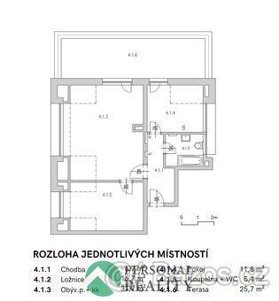 Pronájem byty 3+kk, 72 m2 - Chlumec nad Cidlinou IV - 9