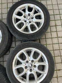 Sada ALU kol 5x112 r 16 včetně pneu Michelin - 9