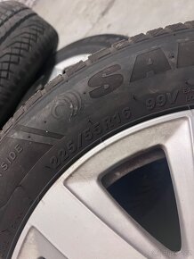 Alu 5x112 zimní pneu 225/55 r16 - 9