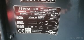 LINDE H45D-02 boční posuv, do středního terénu - 9