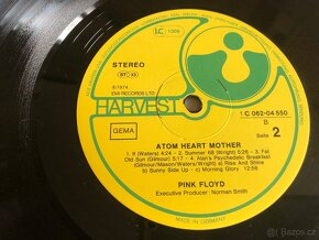 Pink Floyd. Atom Heart Mother. LP. Harvest 1 C 062-04 550. - 9