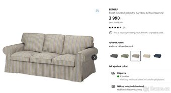 Trojsedačka Ektorp Ikea - 9