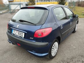 Prodám Peugeot 206 1.4i 55Kw r.v.2006 nová STK - 9