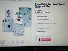 Instax Mini 12 Start Set AVOCADO (sleva 500,-Kč) - NOVÉ - 9