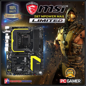 Top herní deska MSI Z87 MPOWER - Intel Z87, socket 1150 - 9