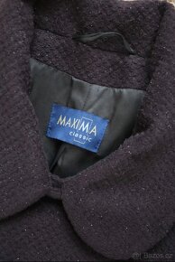 Maxima - Zimní hnědý kabát s třpytkami vel.L/XL - 9