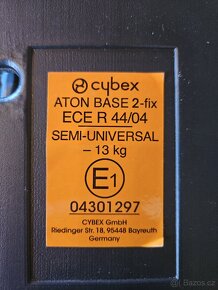 AUTOSEDAČKA Cybex Aton 5 Gold + ZÁKLADNA Aton Base 2-Fix - 9