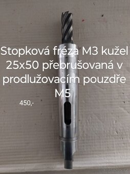 18 KS strojního nářadí na frézu a horizontku a vrtačku M5 - 9