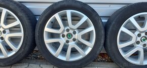 Alu kola 5x112 r17 originál  škoda Yeti Scout - 9