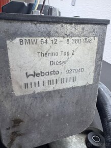 Webasto THERMO TOP E / C / P / Z repasované nezávislé topení - 9