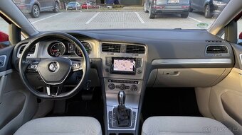 VW GOLF VII 1.6TDI 81kW DSG NAVI NEZÁVISLÉ TOPENÍ - 9