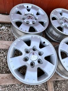 6x139.7 originál alu disky Mitsubishi L200 - Pajero - ET 46 - 9