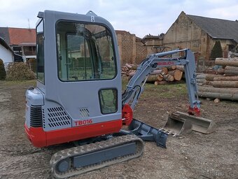 Minibagr Takeuchi TB016 roztahovací podvozek - 9