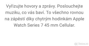 Apple Watch Series 7 45mm Cellular nerez zlatý milánský tah - 9