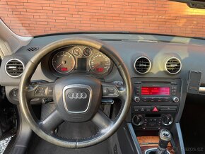 Audi A3 Sportback 2.0TDI 100kw,Rok 2006,331tkm,Bez Koroze - 9