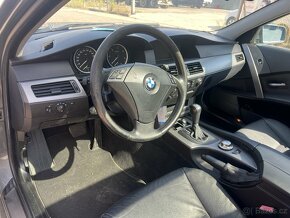 BMW 525Dtouring, 230000 km, automat, kůže, šíbr, idrive - 9