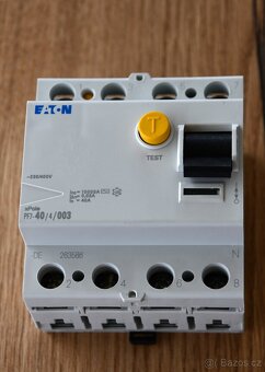 Prodám nepoužité jističe EATON PL7 16B/1 10kA - 9