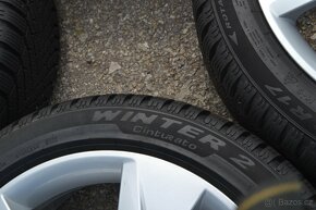 Zimní NOVÉ Alu Š.Scala, Kamiq,VW Taigo 205/50R17 Pirelli - 9