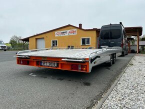 Autotransporter na přepravu těžkých aut,dodávek Tijhof - 9