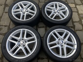 Alu VW / ŠKODA / AUDI 17" 5x112 letní GOODYEAR 225/45R17 - 9