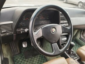 Krásná Alfa Romeo 164 QV quadrifoglio verde jen 800 ks, v ČR - 9