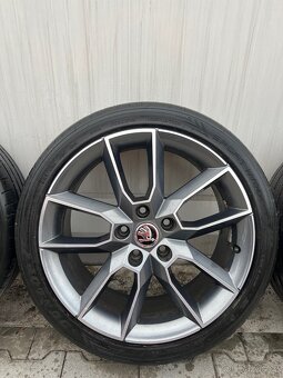 Original alu kola Skoda GEMINI R18 5x112 - 9