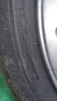 BMW ALU kola 5x120 235/55r17 zimní 8mm 2024 - 9