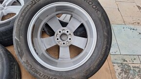 Alu kola Audi 18" 5x112 letní pneu 255/55 R18 4-6mm Q7 A4 A6 - 9