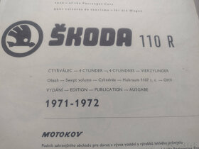 ŠKODA 110R, (ERKO), KATALOG ND, 1970 - 9