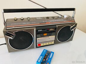 Radiomagnetofon/boombox Aiwa CS 300Z, rok 1986 - 9