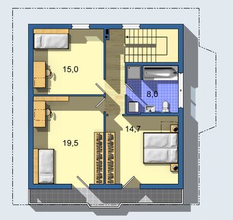 Prodej domu 4+1 Dlouhý Újezd pozemek 1099m2 - 9