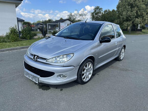 Peugeot 206 GTI 99kW •1.Majitel•Najeto 197tis/km - 9