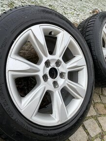 4x Alu disky 8x17 Audi Allroad 5x112 ET26, vč zimních pneu. - 9